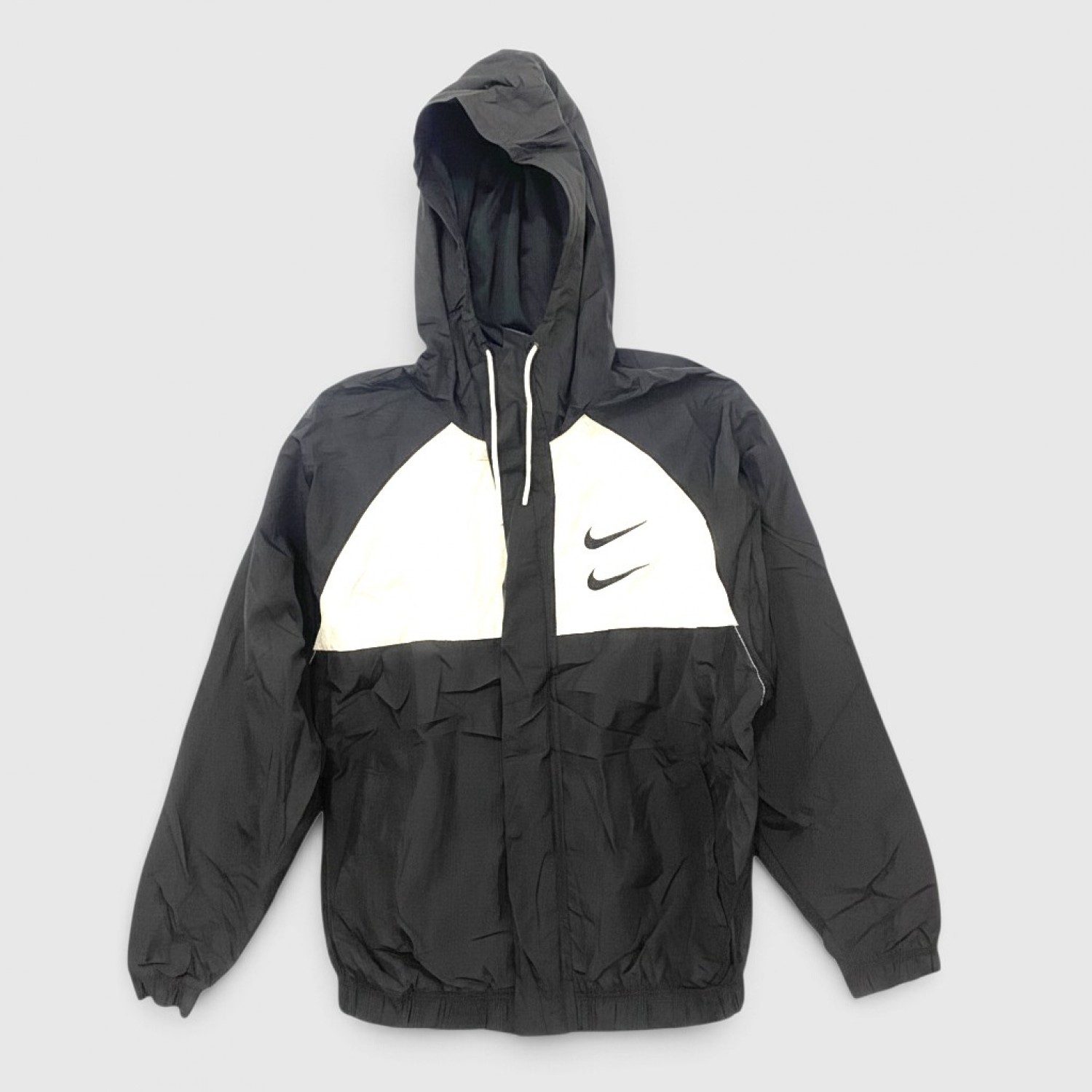 Nike Swoosh Αντιανεμικό Τζάκετ Μαύρο /pre owned